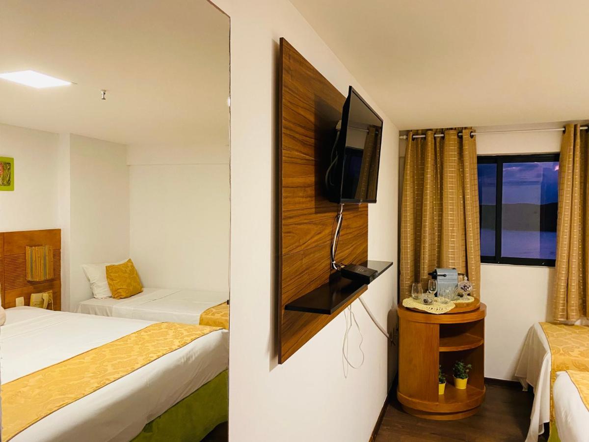 Suites Natal Plaza 4 Estrelas - Vista Mar - Ponta Negra Zewnętrze zdjęcie